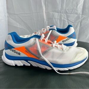Reebok NanoWeave Adapt Training Shoes US Mens 8 Running White Blue Orange